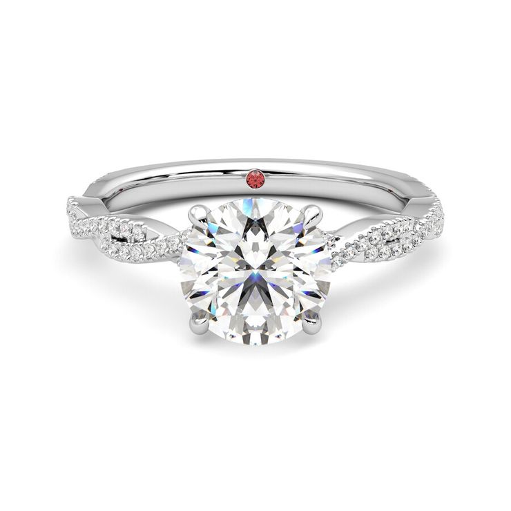 Taylor & Hart Cardamom Round Engagement Ring 0