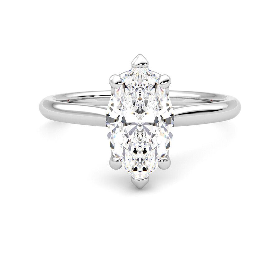 Taylor & Hart Hope Marquise Engagement Ring 0