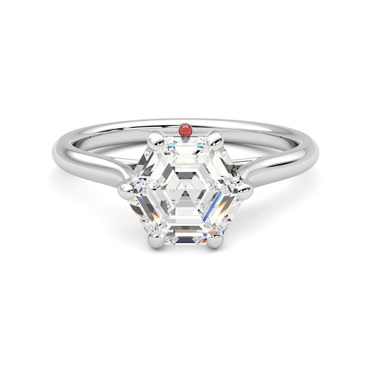 Taylor & Hart Hope Hexagonal Engagement Ring 0