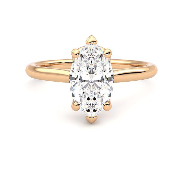 Taylor & Hart Hope Marquise Engagement Ring 0