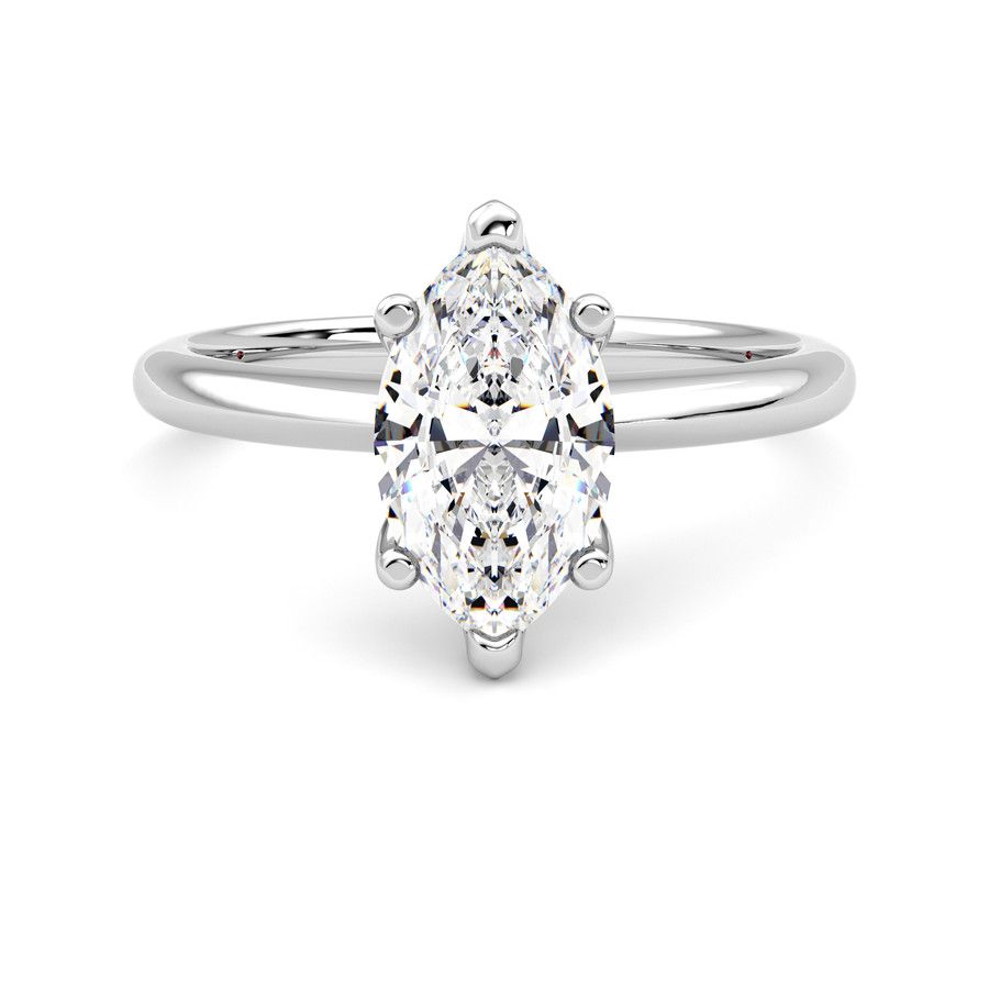 Taylor & Hart Grace Marquise Engagement Ring 2