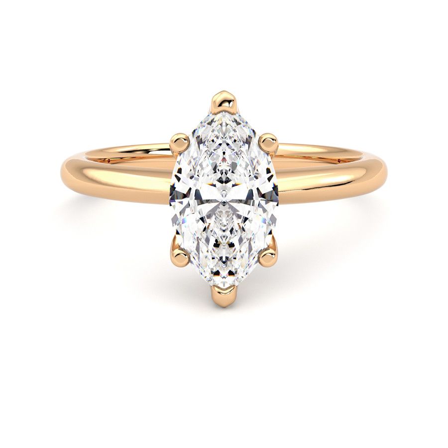 Taylor & Hart Grace Marquise Engagement Ring 0