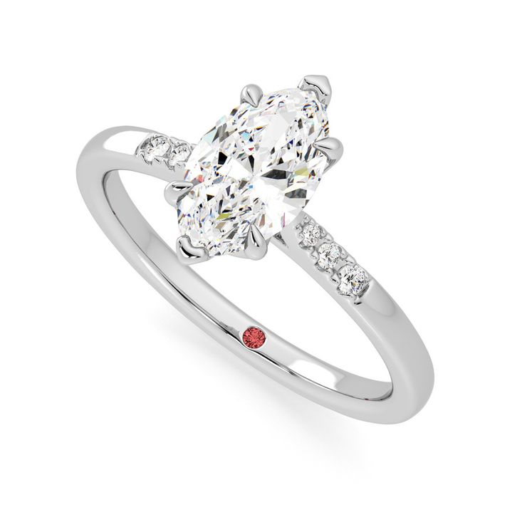 Taylor & Hart Lissome Marquise Engagement Ring 0