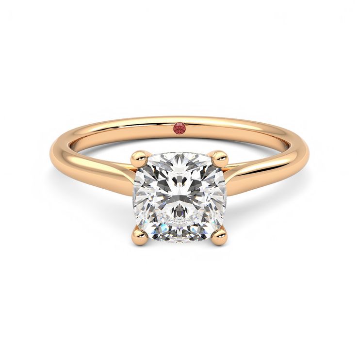 Taylor & Hart Hope Cushion Engagement Ring 0