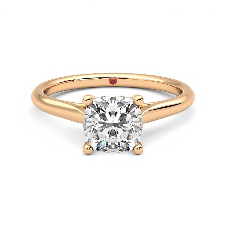 Taylor & Hart Hope Cushion Engagement Ring 2