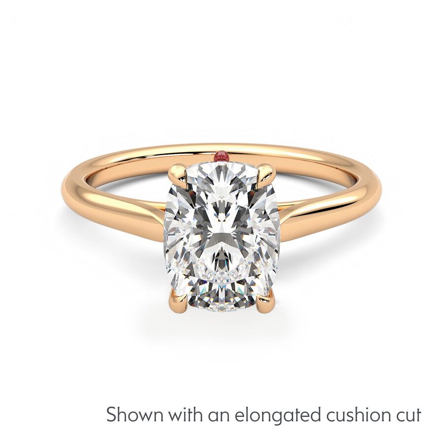 Taylor & Hart Hope Cushion Engagement Ring 3