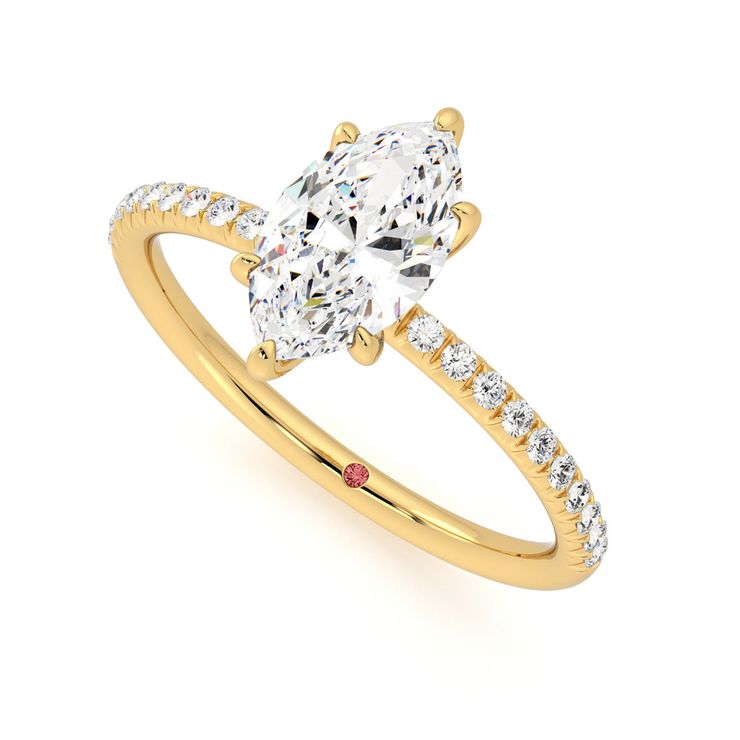 Taylor & Hart Dulcet Marquise Engagement Ring 0