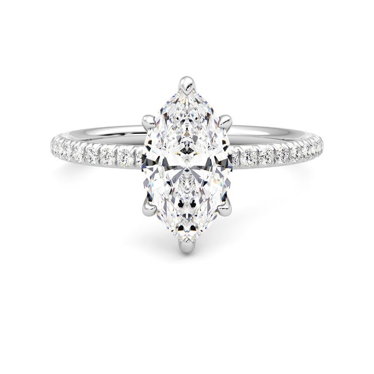 Taylor & Hart Dulcet Marquise Engagement Ring 0