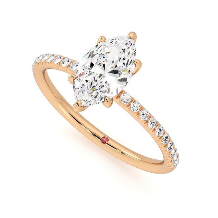 Taylor & Hart Dulcet Marquise Engagement Ring 0