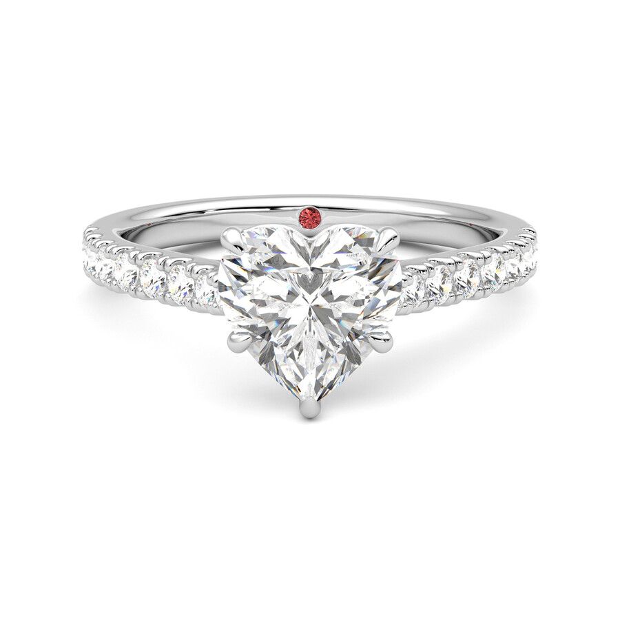 Taylor & Hart Aurora Heart Engagement Ring 2