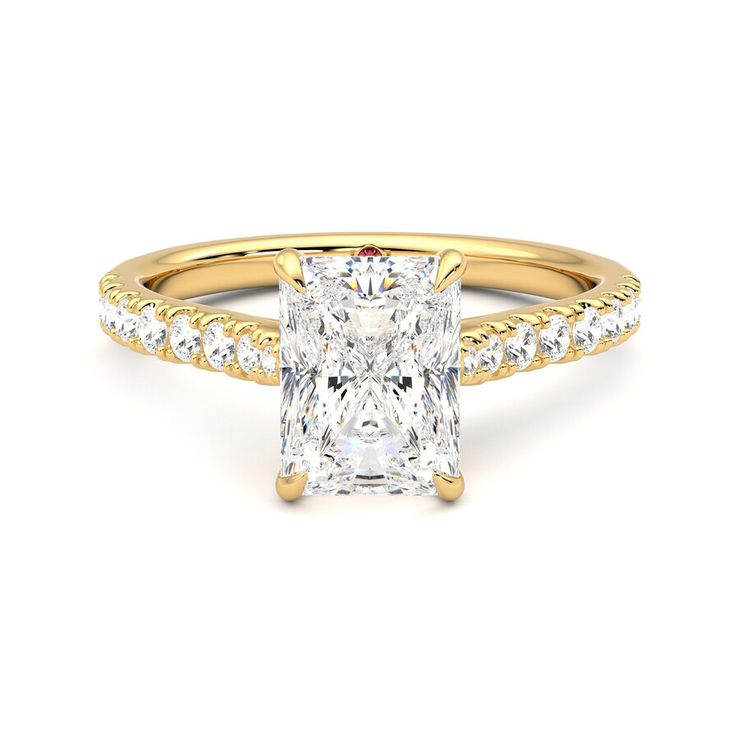 Taylor & Hart Aurora Radiant Engagement Ring 0