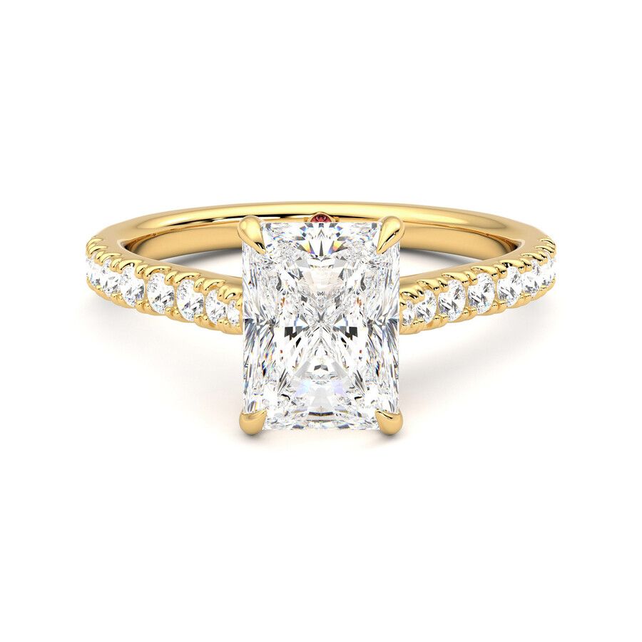 Taylor & Hart Aurora Radiant Engagement Ring 2