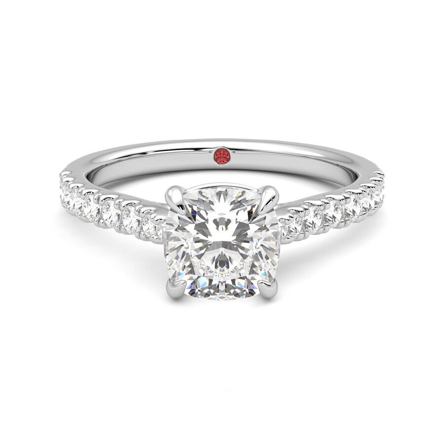 Taylor & Hart Aurora Cushion Engagement Ring 0