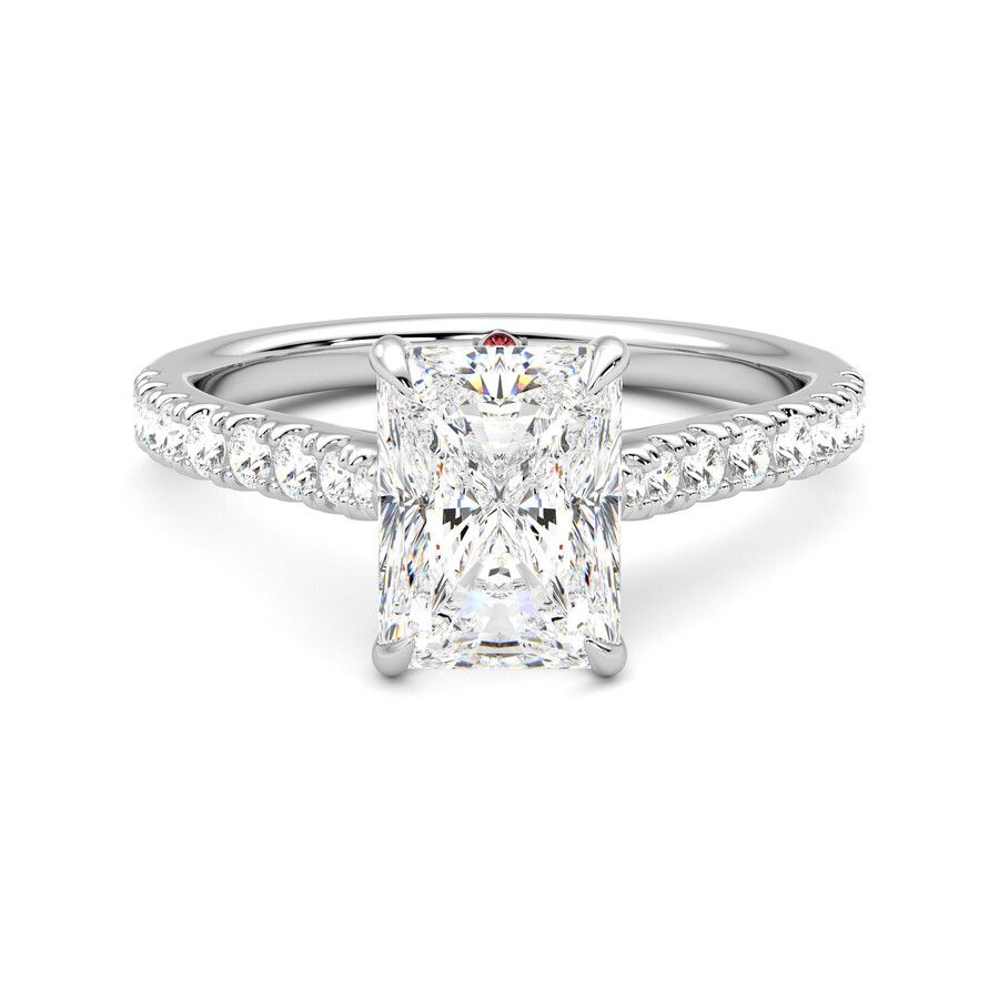 Taylor & Hart Aurora Radiant Engagement Ring 0