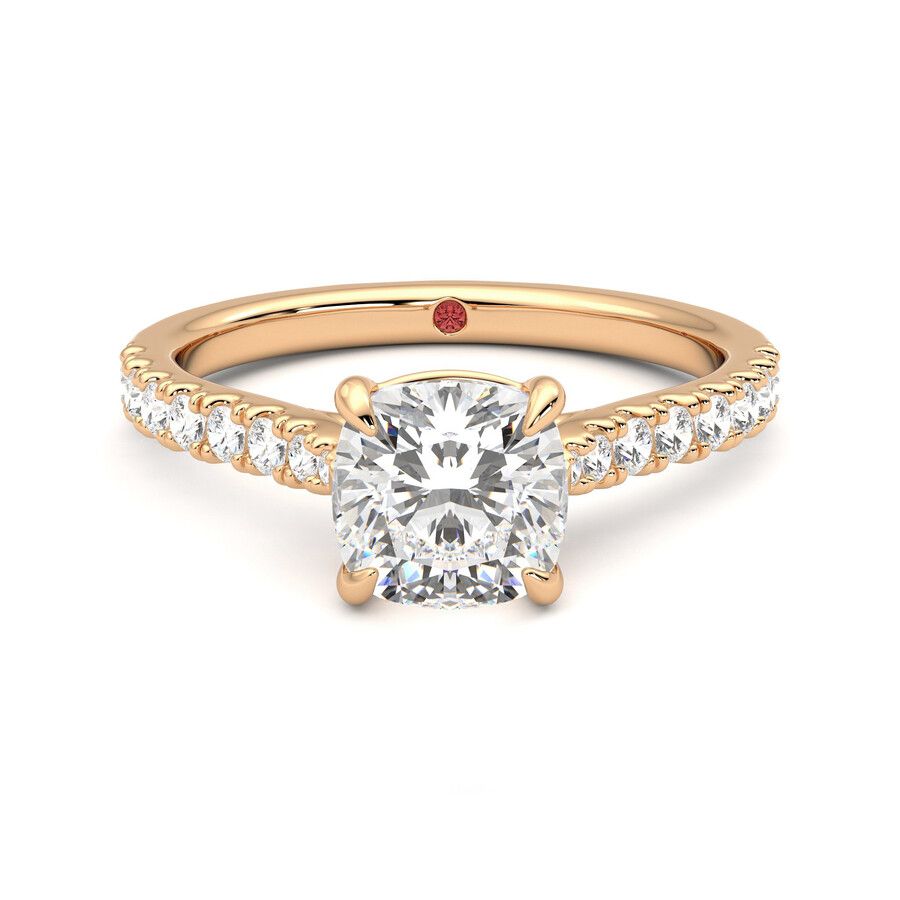 Taylor & Hart Aurora Cushion Engagement Ring 2