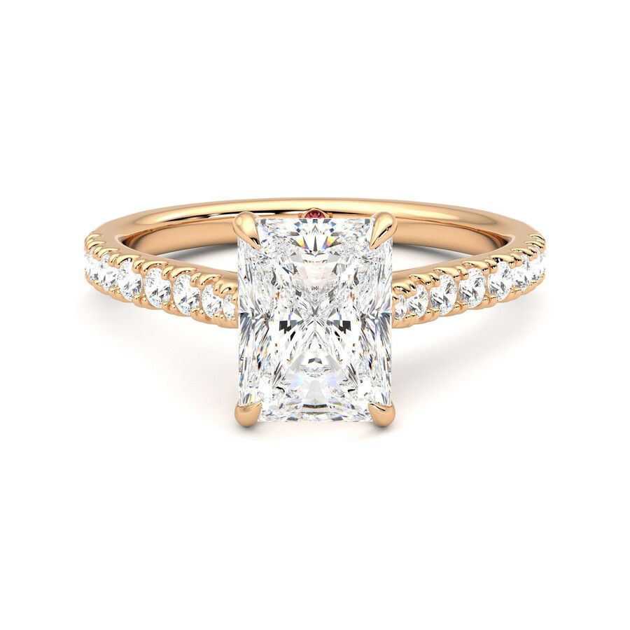 Taylor & Hart Aurora Radiant Engagement Ring 2