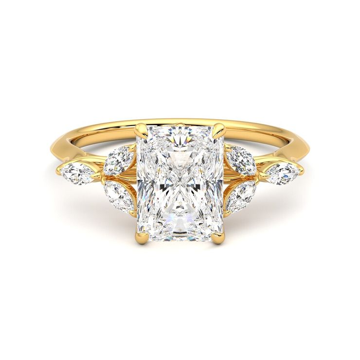 Taylor & Hart Tamora Radiant Engagement Ring 0