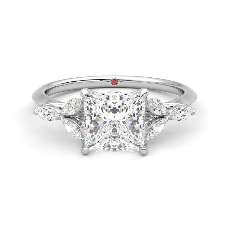 Taylor & Hart Tamora Princess Engagement Ring 0