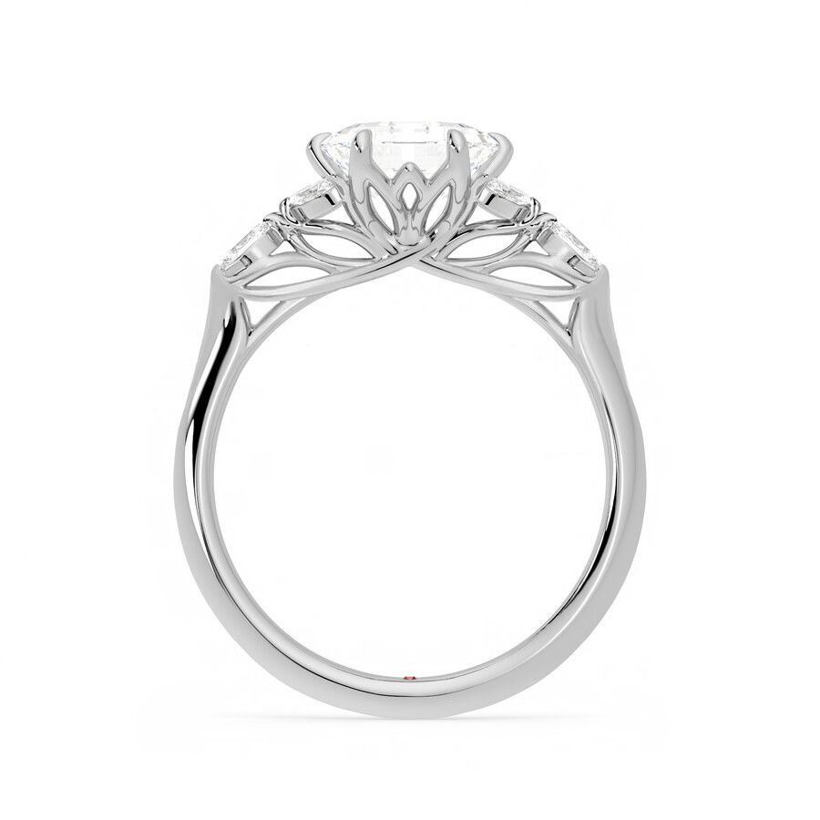 Taylor & Hart Tamora Hexagonal Engagement Ring 1