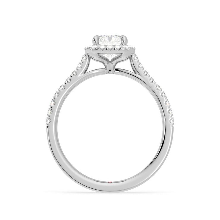 Taylor & Hart Allure Radiant Engagement Ring 1