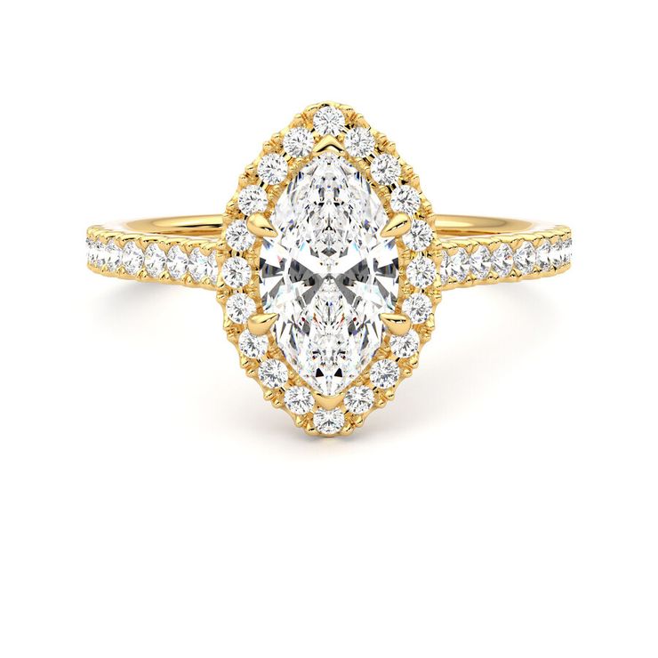 Taylor & Hart Allure Marquise Engagement Ring 0