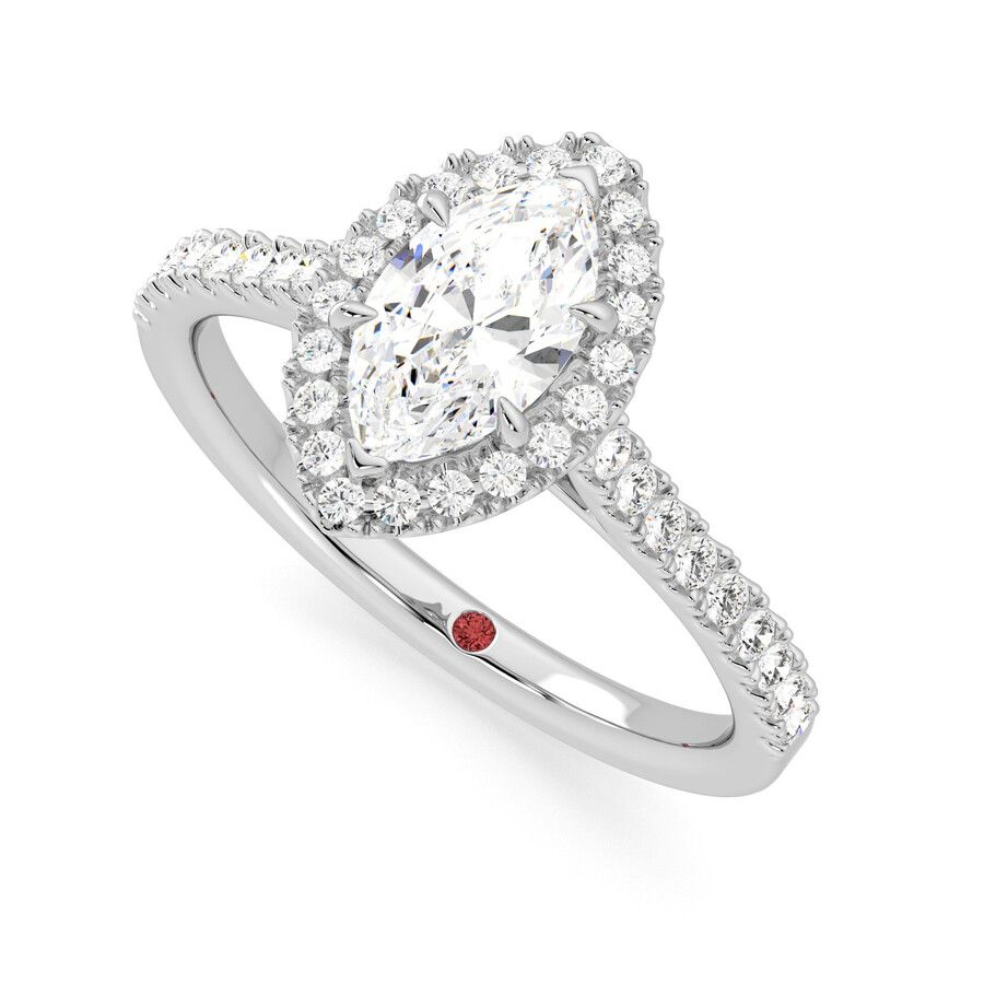 Taylor & Hart Allure Marquise Engagement Ring 0