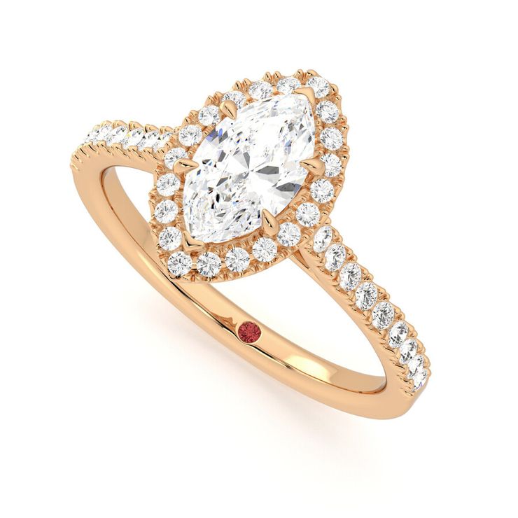 Taylor & Hart Allure Marquise Engagement Ring 0