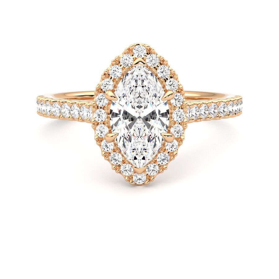 Taylor & Hart Allure Marquise Engagement Ring 2