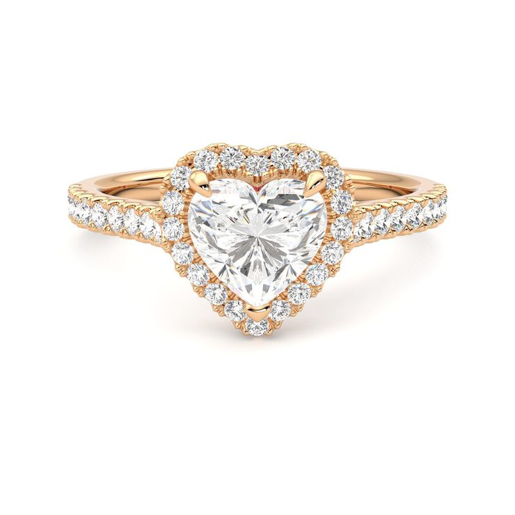 Taylor & Hart Allure Heart Engagement Ring 0