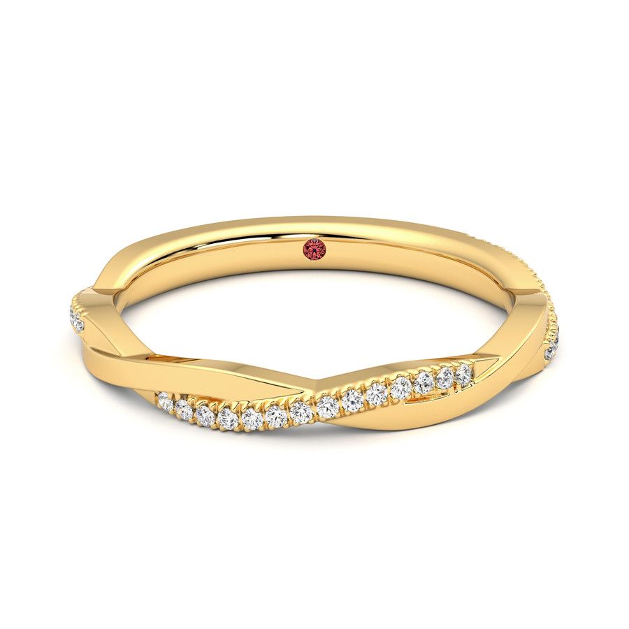 Taylor & Hart Chamomile Wedding Ring 0