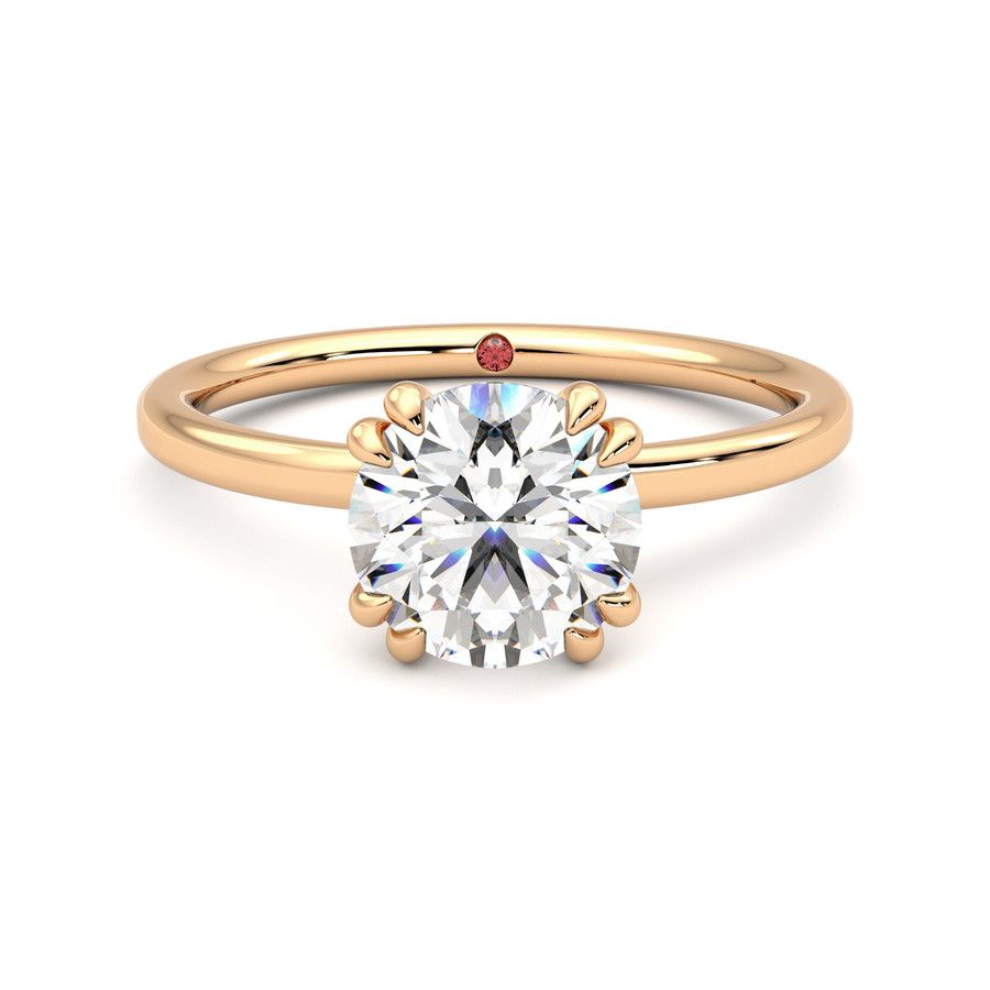 Taylor & Hart Sage Round Engagement Ring 2