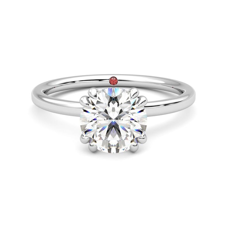 Taylor & Hart Sage Round Engagement Ring 0