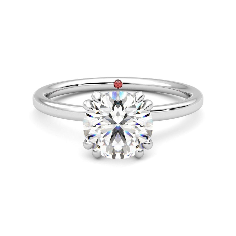 Taylor & Hart Sage Round Engagement Ring 2