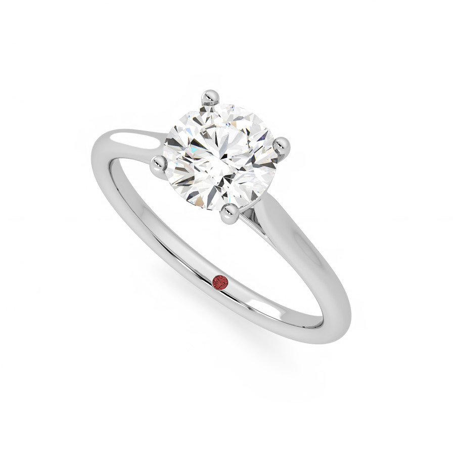 Hope Ring - 0.70ct Round Lab-Grown Diamond