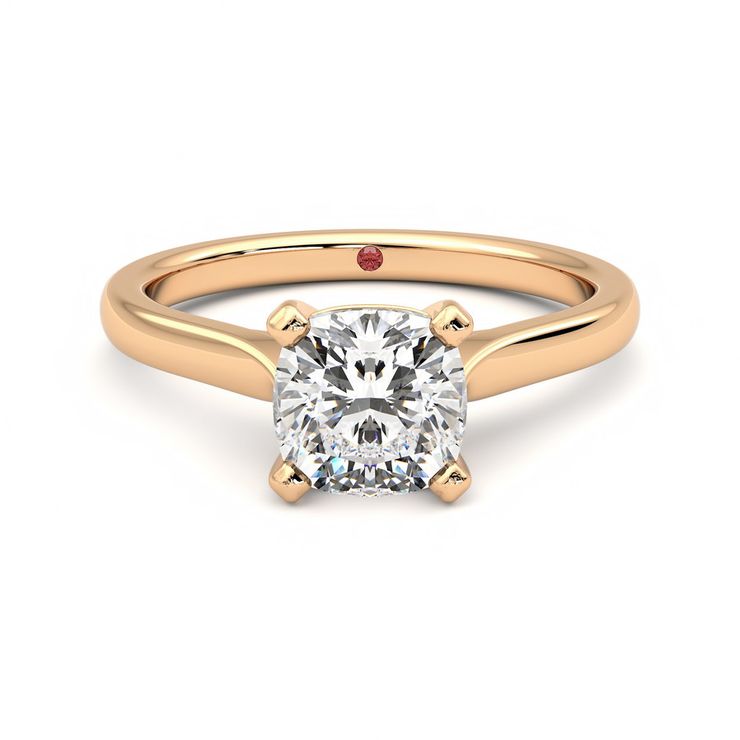 Taylor & Hart Eden Cushion Engagement Ring 0