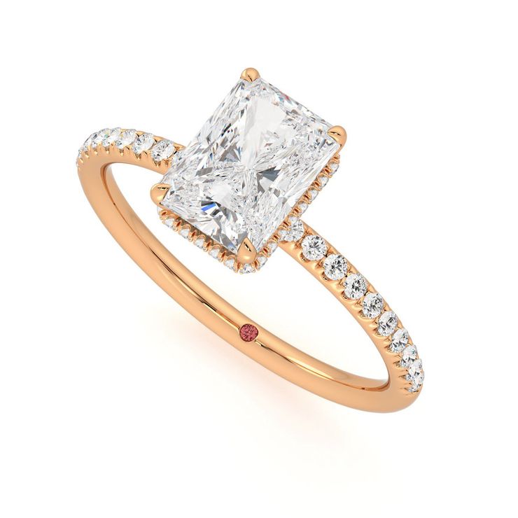 Taylor & Hart Thyme Radiant Engagement Ring 0