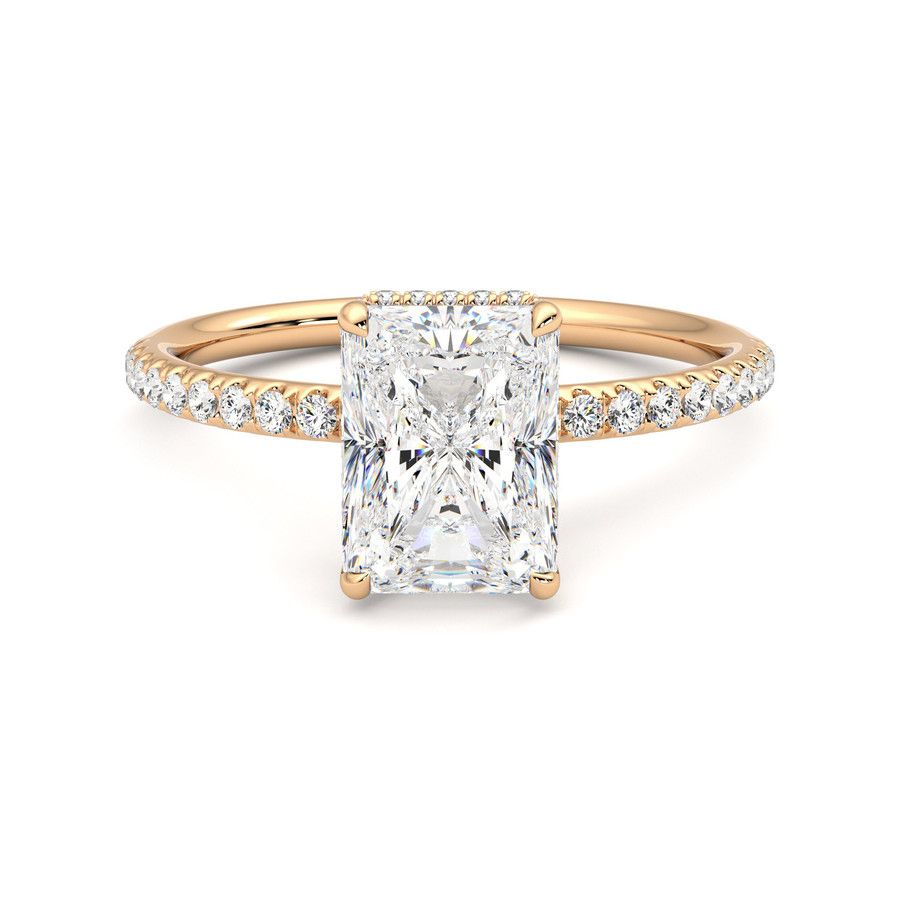 Taylor & Hart Thyme Radiant Engagement Ring 2