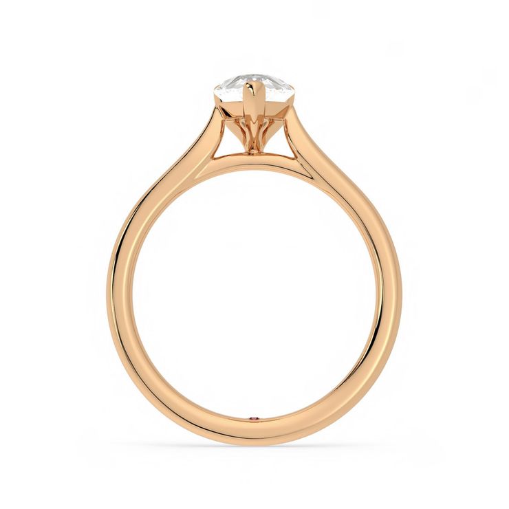 Taylor & Hart Eden Pear Engagement Ring 1