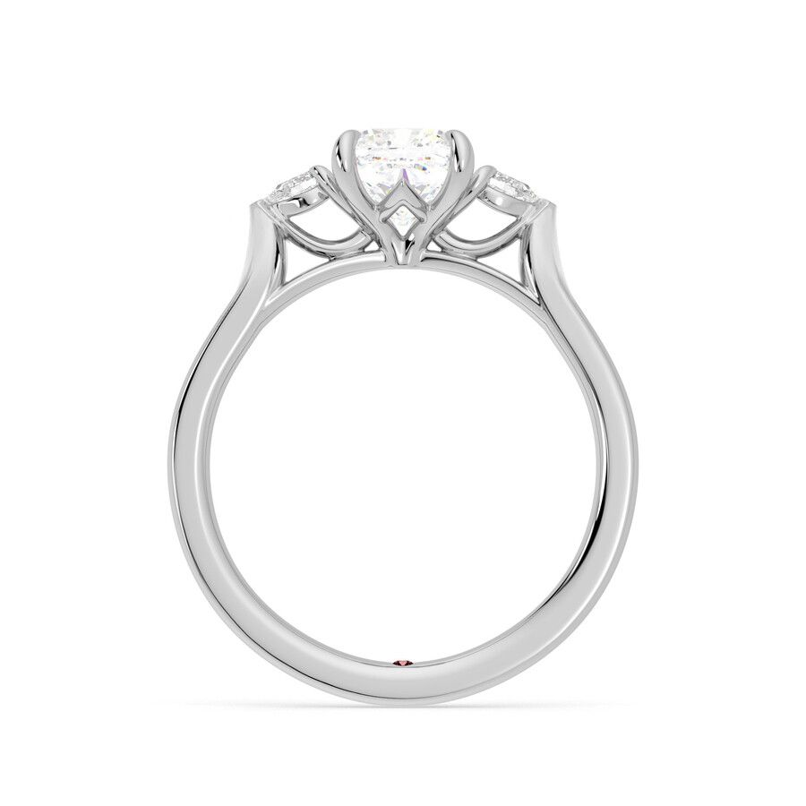 Taylor & Hart Faith Cushion Engagement Ring 1