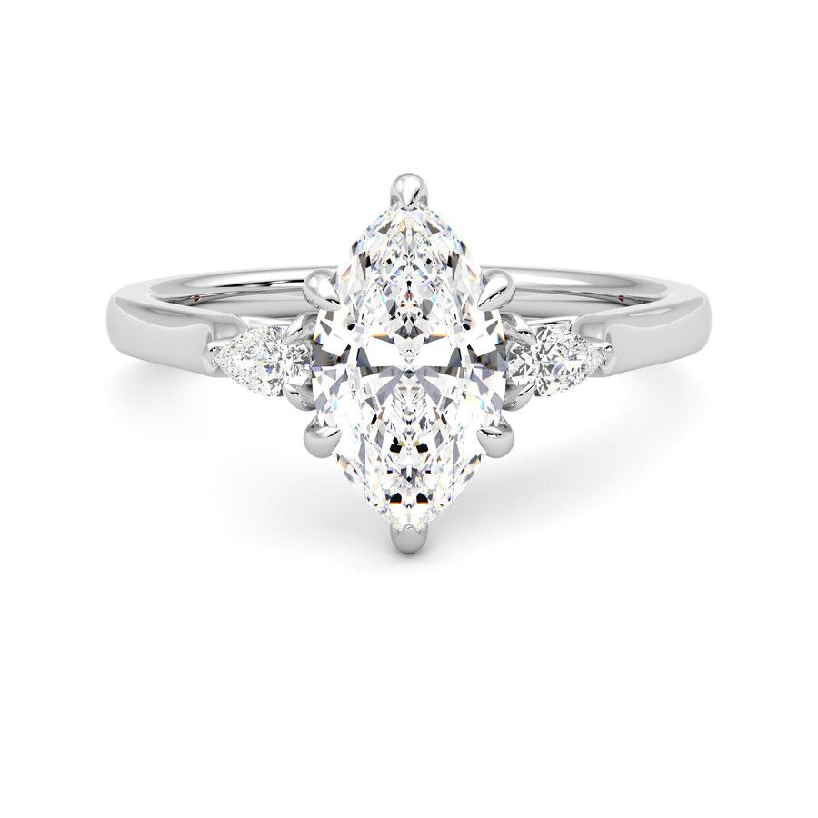 Taylor & Hart Faith Marquise Engagement Ring 2