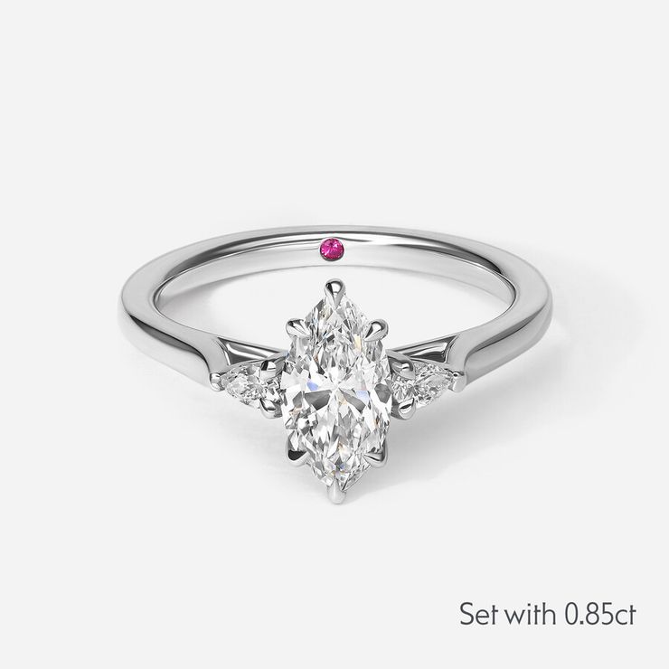 Taylor & Hart Faith Marquise Engagement Ring 1