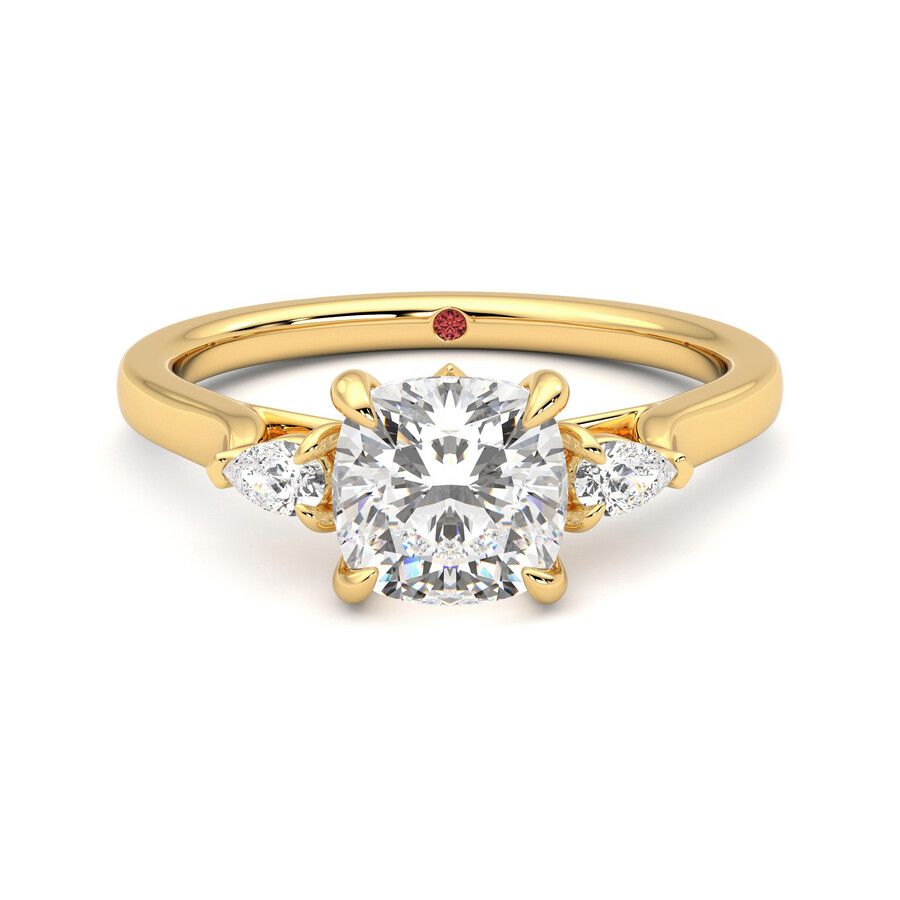 Taylor & Hart Faith Cushion Engagement Ring 2