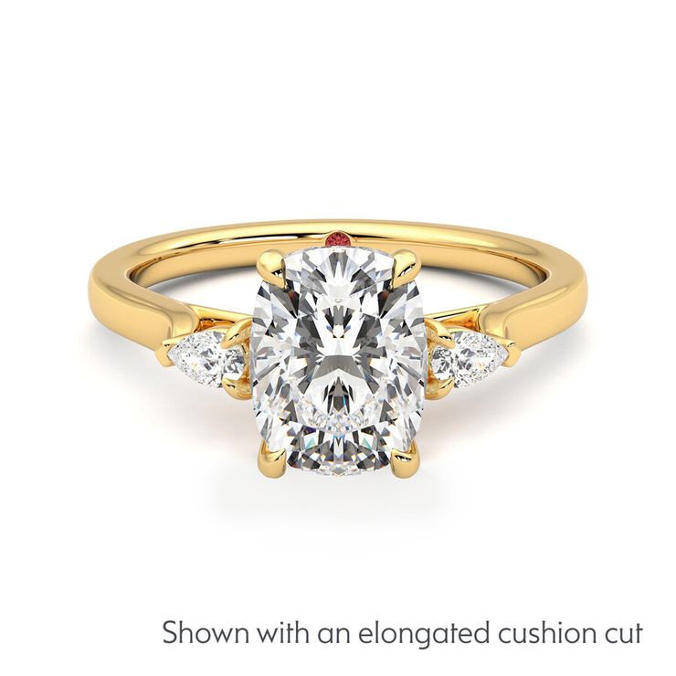 Taylor & Hart Faith Cushion Engagement Ring 1