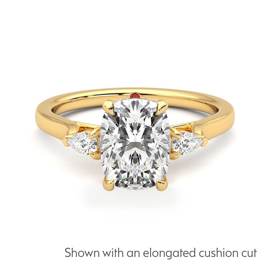 Taylor & Hart Faith Cushion Engagement Ring 3
