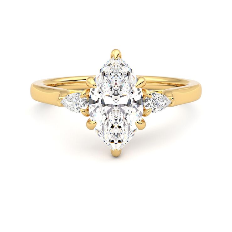 Taylor & Hart Faith Marquise Engagement Ring 0