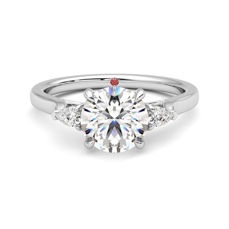 Taylor & Hart Faith Round Engagement Ring 0