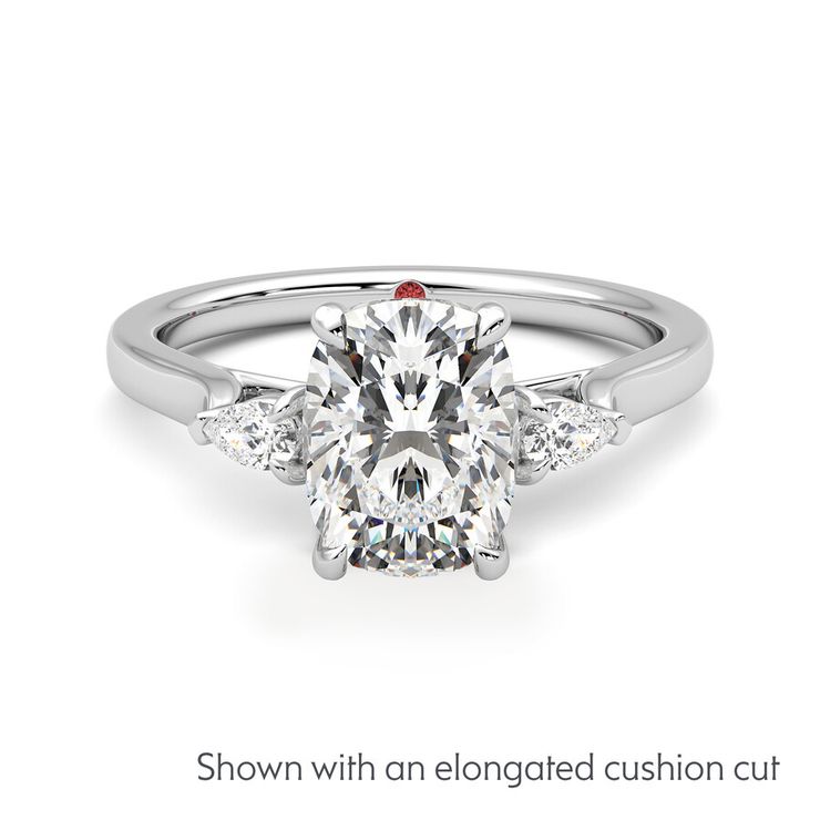 Taylor & Hart Faith Cushion Engagement Ring 1