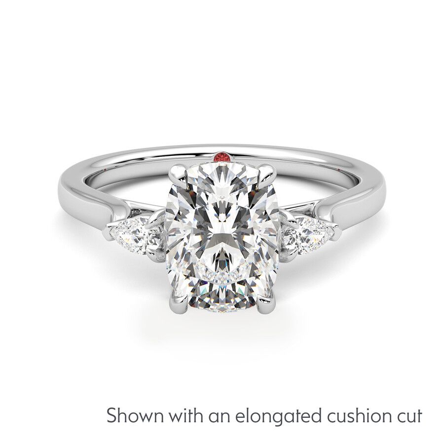 Taylor & Hart Faith Cushion Engagement Ring 3