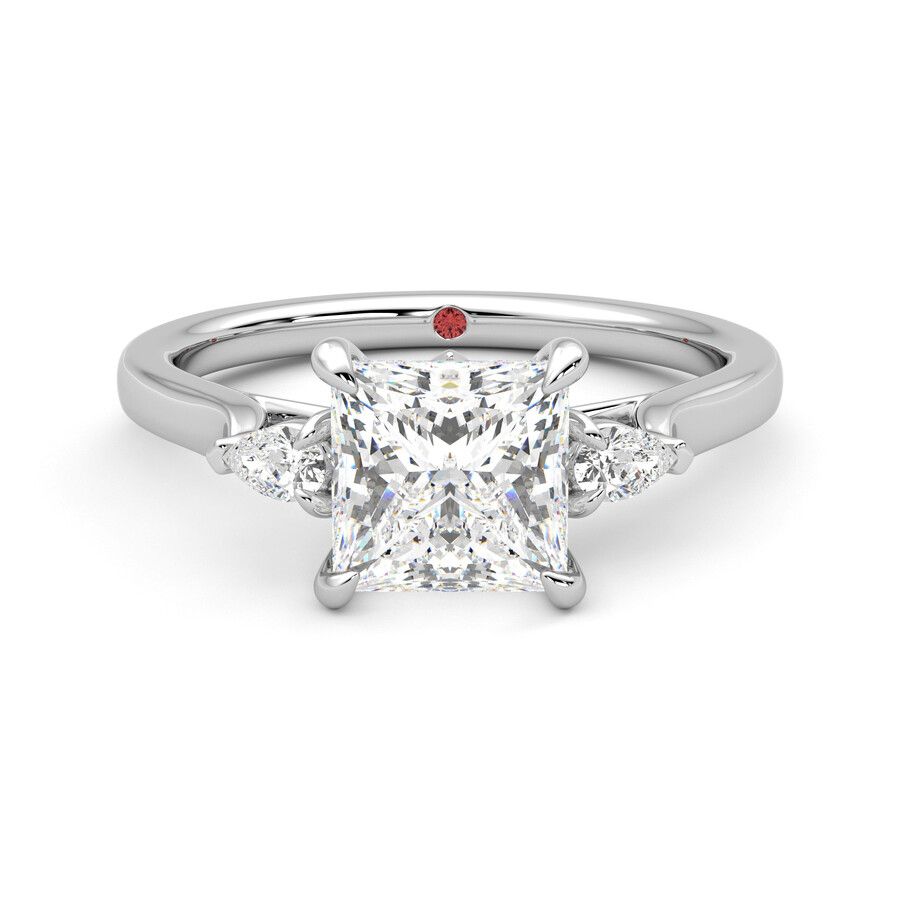 Taylor & Hart Faith Princess Engagement Ring 2