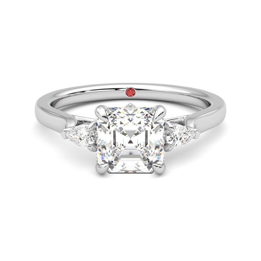 Taylor & Hart Faith Asscher Engagement Ring 2